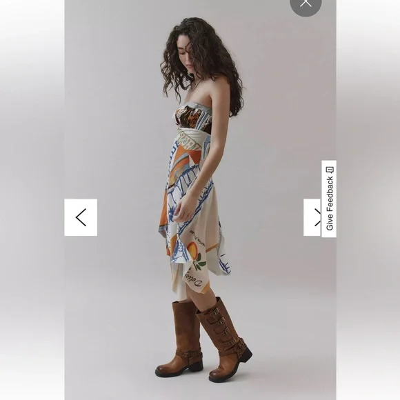 Urban Outfitters BDG Sadie Spliced Mini
Dress. Size Small. - Picture 2 of 12